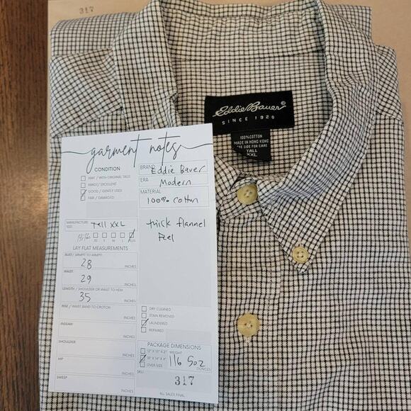 VTG XXL Tall Flannel - Picture 10 of 10